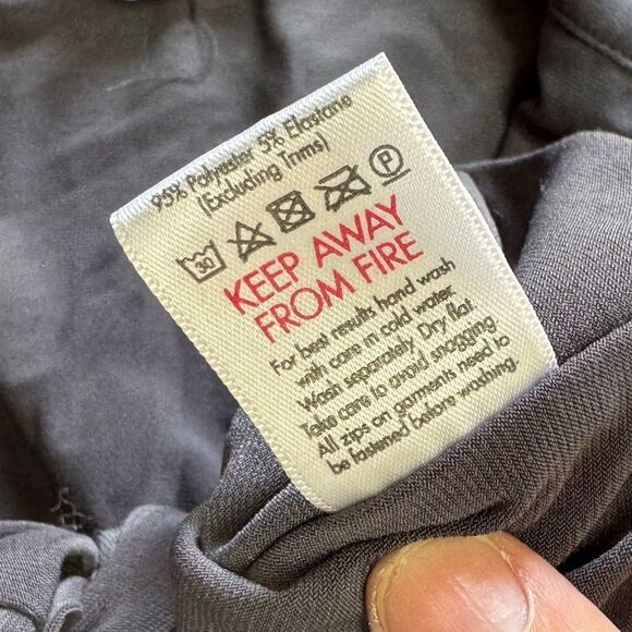 AYM Premium Tie Front Multiway Collared Long Sleeve Crop Top - Picture 9 of 9